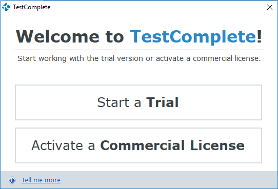 download and install testcomplete,testcomplete